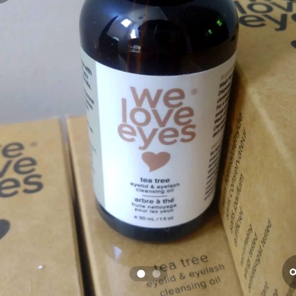 5pks We Love Eyes Eyelid/Eyelashes Cleansing Oil 1oz